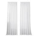Set de panneau de rideau de fenêtre à 2 pièces