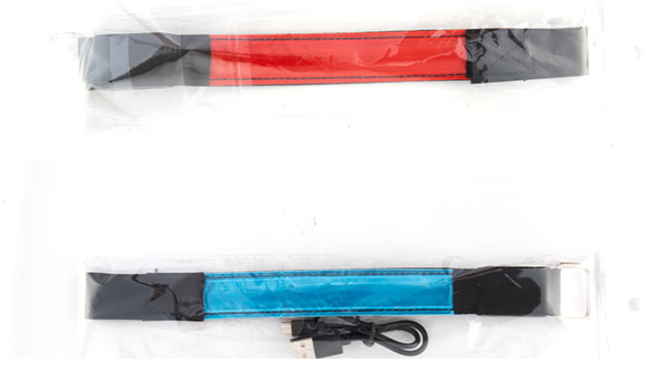 Ceinture de bras de course lumineuse