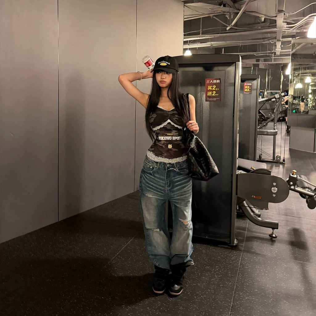 Jeans vintage mode pour femmes