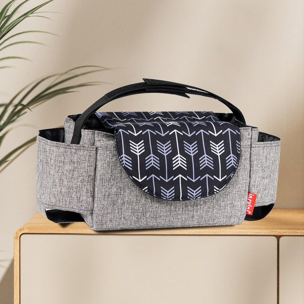 Portable multifunctional baby stroller hanging bag
