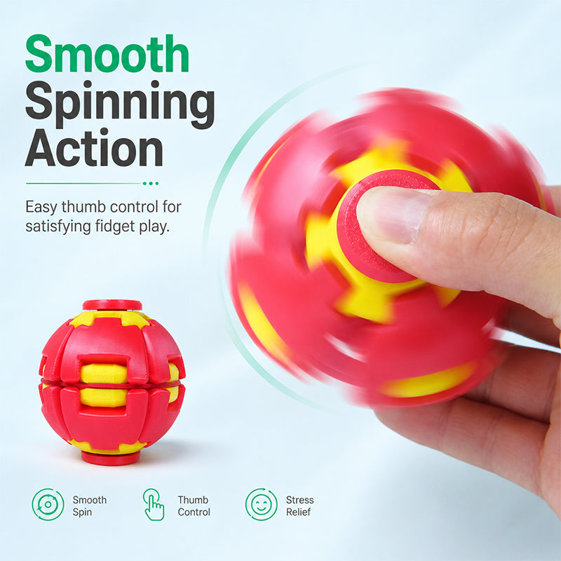 3D Imprimé Fidget de Spinning à main Pocket Sensory Stress Relief Toy