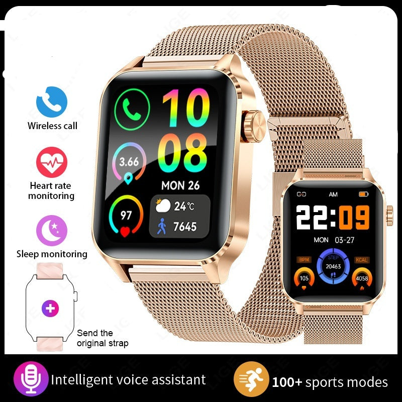 Bluetooth Calling Waterproof Surveillance de la santé Smart Watch