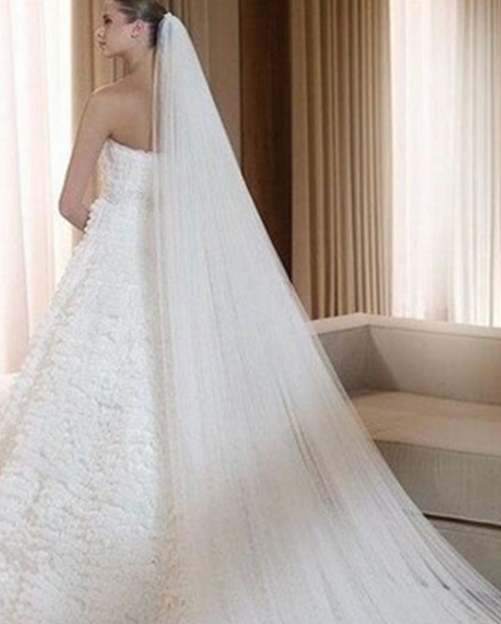 Voile de mariage de 3 mètres