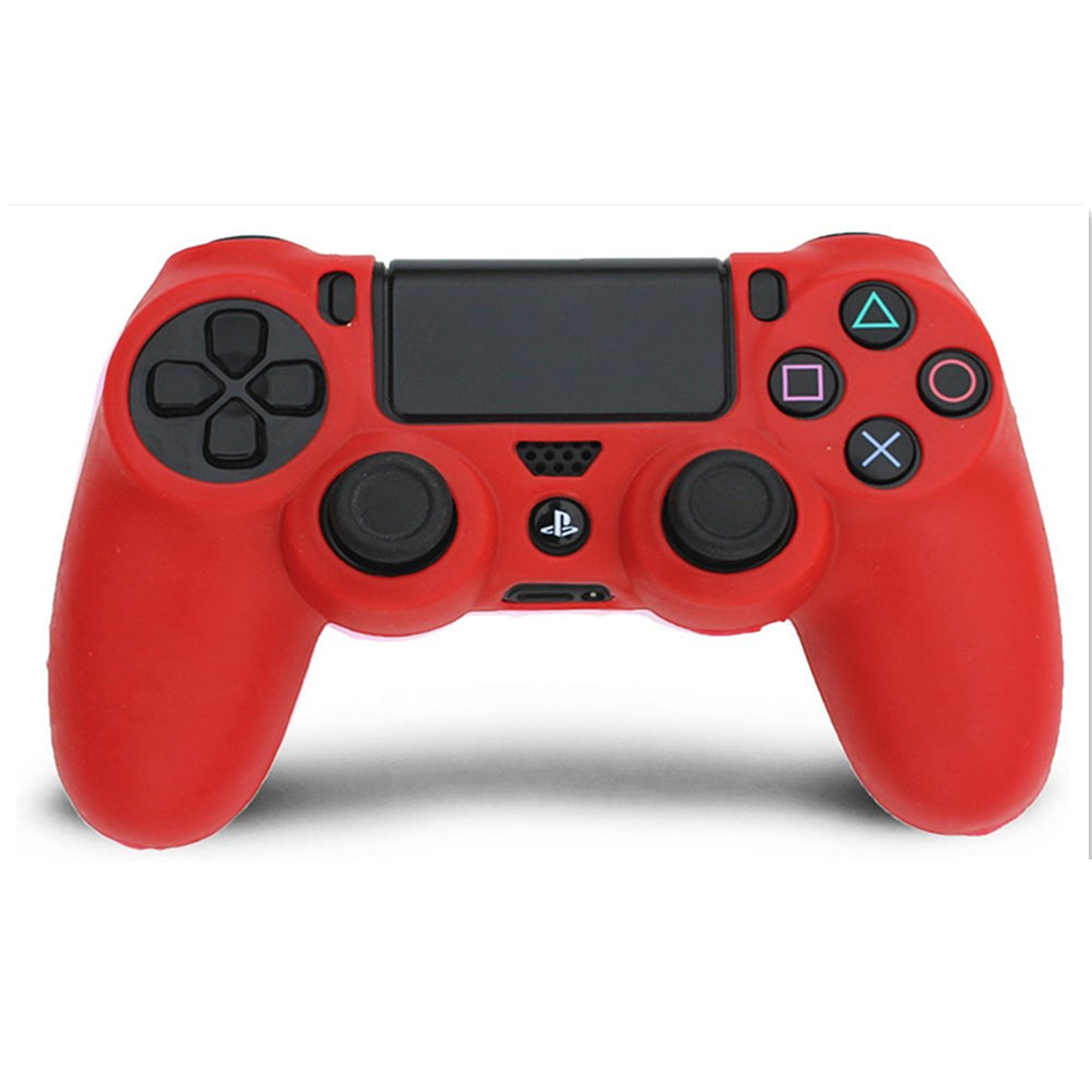 Poignée de protection en caoutchouc silicone de contrôleur PS4 pour Playstation 4 sans fil Dualsh