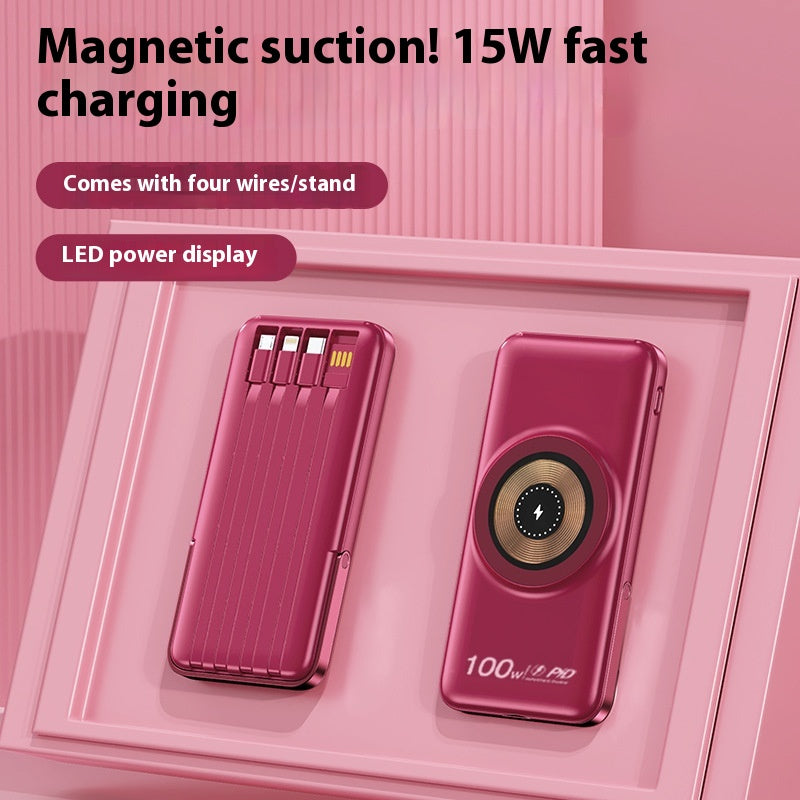 Grande capacité partagée avec câble 20000 MA Power Bank