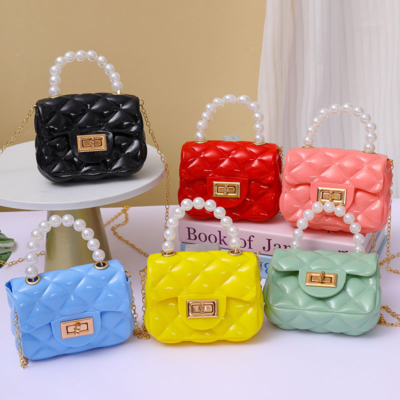 Sac candy à main Solid Color Strap à épaule unique