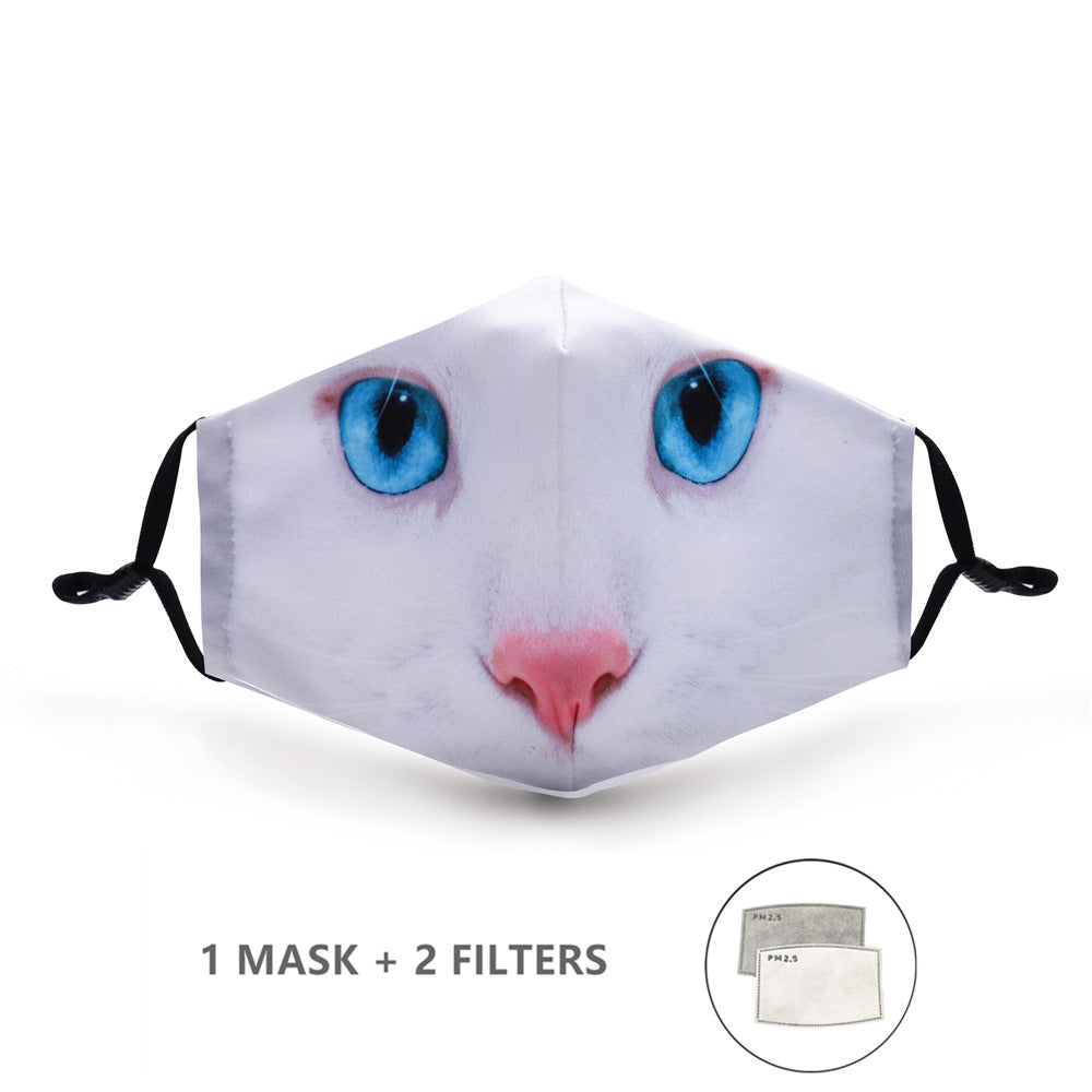 Masque camouflage avec imprimé auriculaire