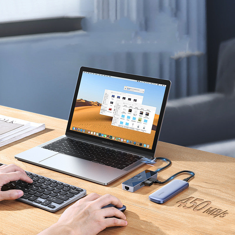 Convertisseur Multi-fonction Gigabit Carte réseau 3.0 Branche Extender Adaptateur