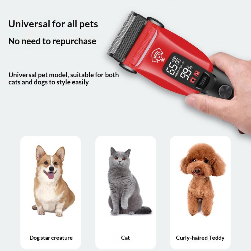 Chien Clipper électrique Pet Grooming Trimmer Rechargeable