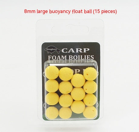 Super Grandes Perles de pêche de flottaison Carpe Pêche Foam Float Inverser Lure Blanc Amour