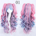 Double clip tigre style lolita perruque