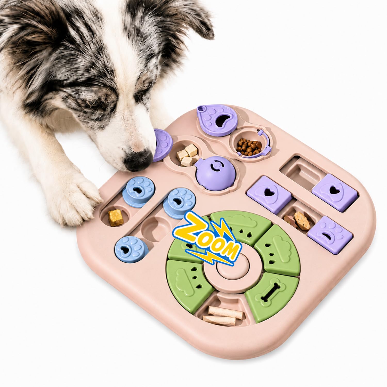 Jouet interactif de puzzle chat