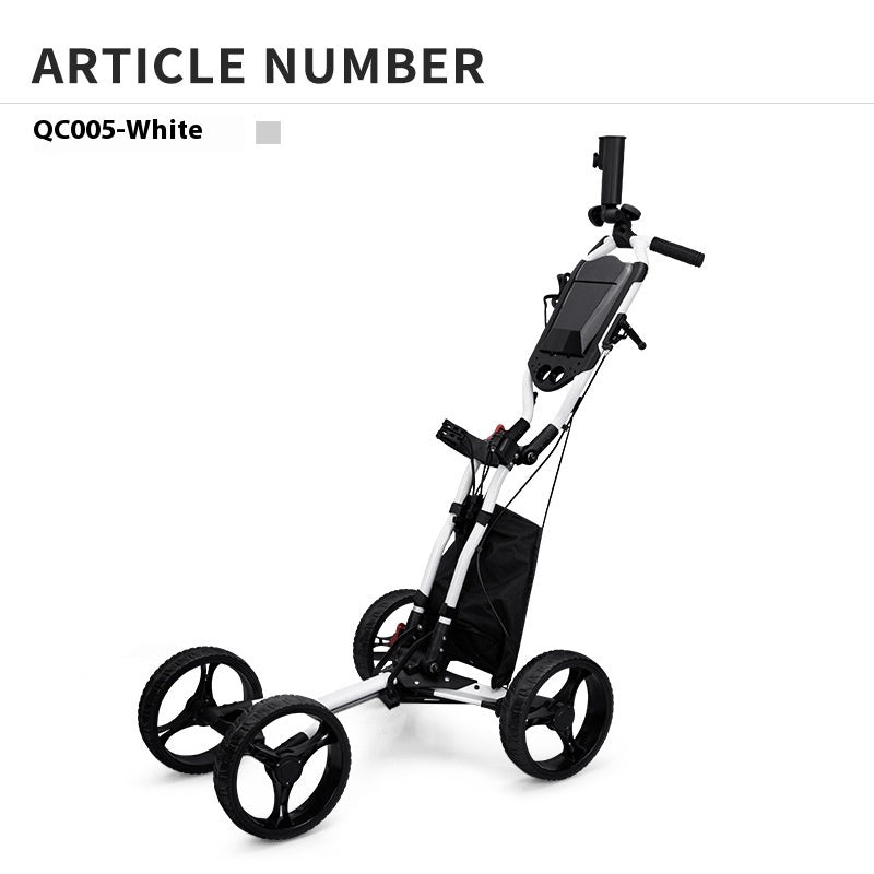 Golf pliable à quatre roues Golf Tricycle Trolley
