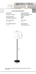Lampe décorative simple LED lampe de plancher d'atmosphère créative