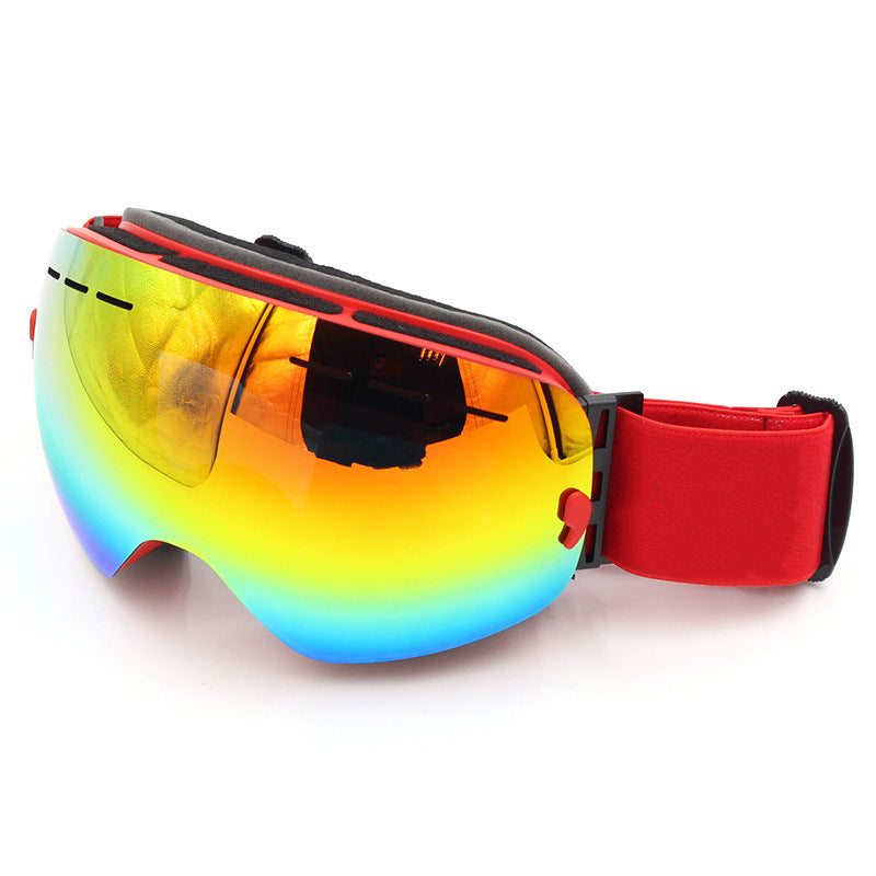 Double couche anti brouillard miroir de ski