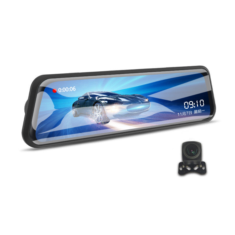 Média Dashcam Rétroviseur de 10 pouces