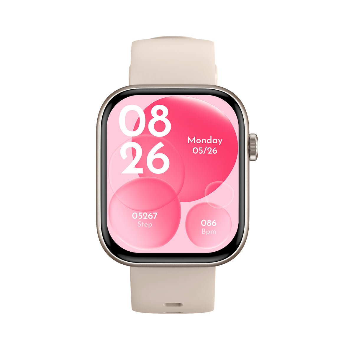 Chargeur sans fil P89 Smart Watch Affichage tactile plein écran Appel Bluetooth