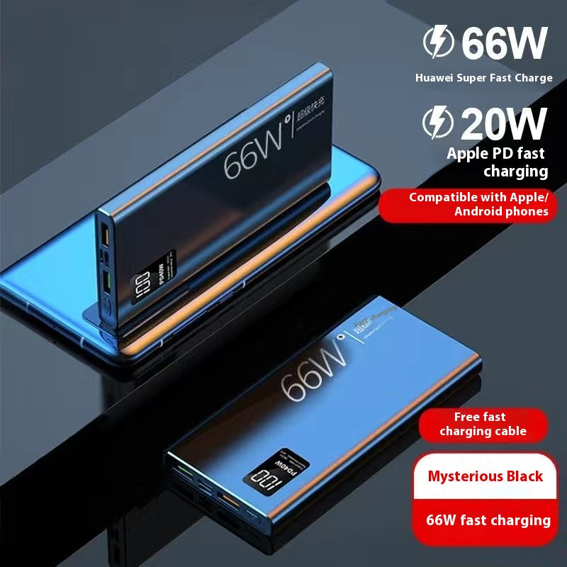 3C Certified Large Capacity 50000mAh 66W Super Fast Charge 20000mAh10000 Power Bank