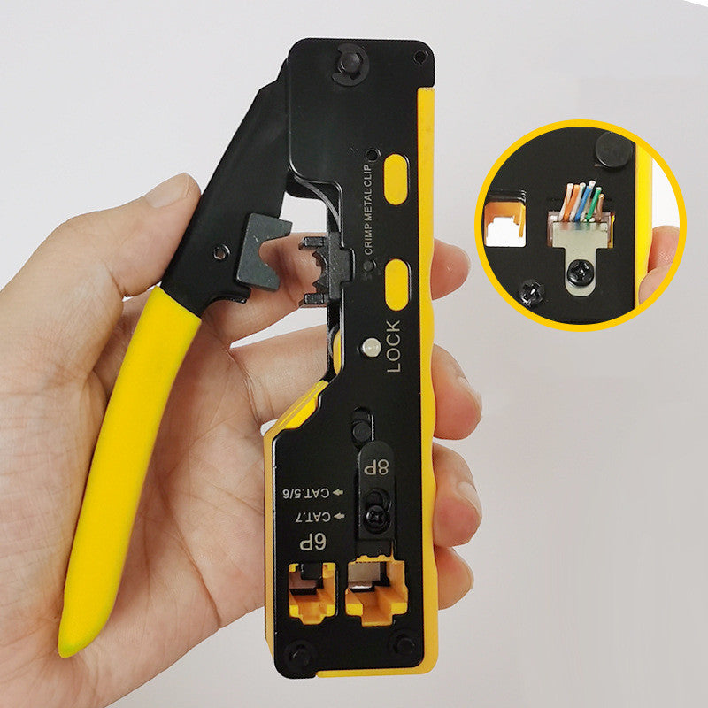 Rj45 Serre-câble de réseau Crimper Stripper