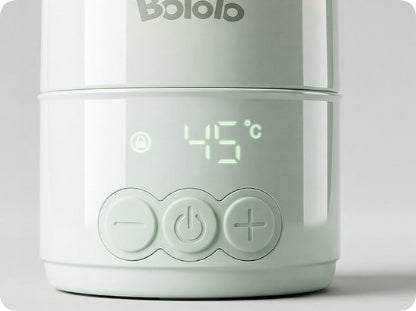 Bouteille d'eau portable à température constante pour nourrissons permettant la préparation de lait sans fil