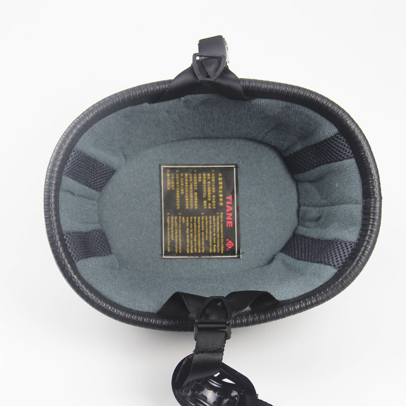 Demi casque américain retro personnalisé