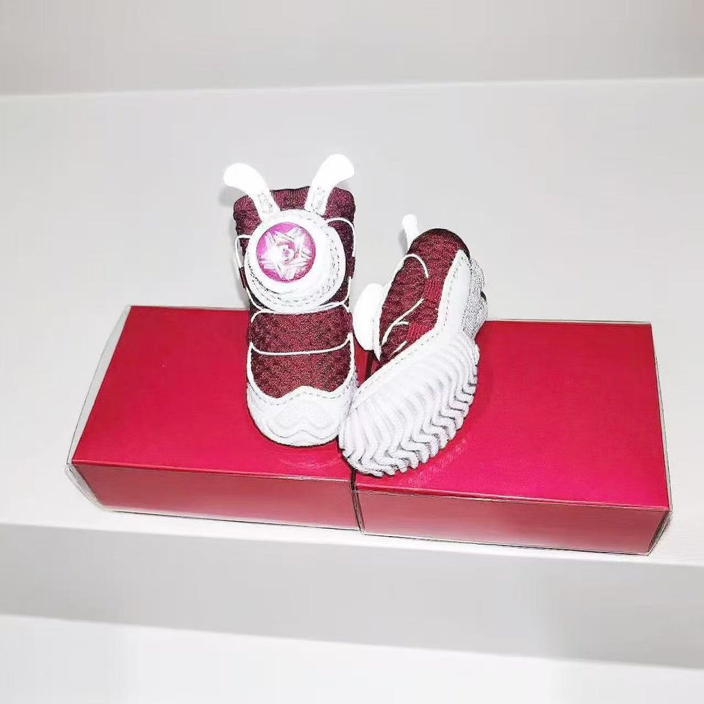 Chaussures pour animaux de compagnie, tissu Mesh, bouton rotatif, petits chiens