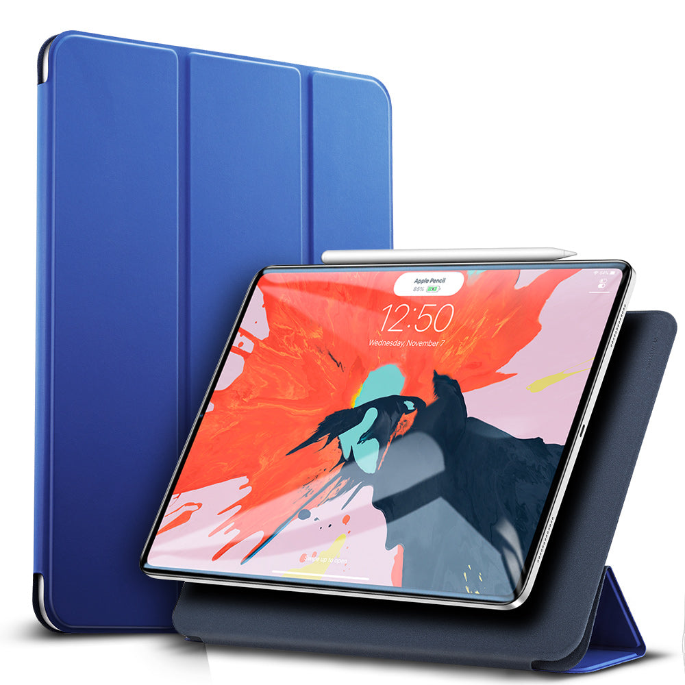 Boîtier magnétique intelligent pour IPad Pro 11 Couverture Trifold Stand Magnet Case Magnetic Attachment Ru