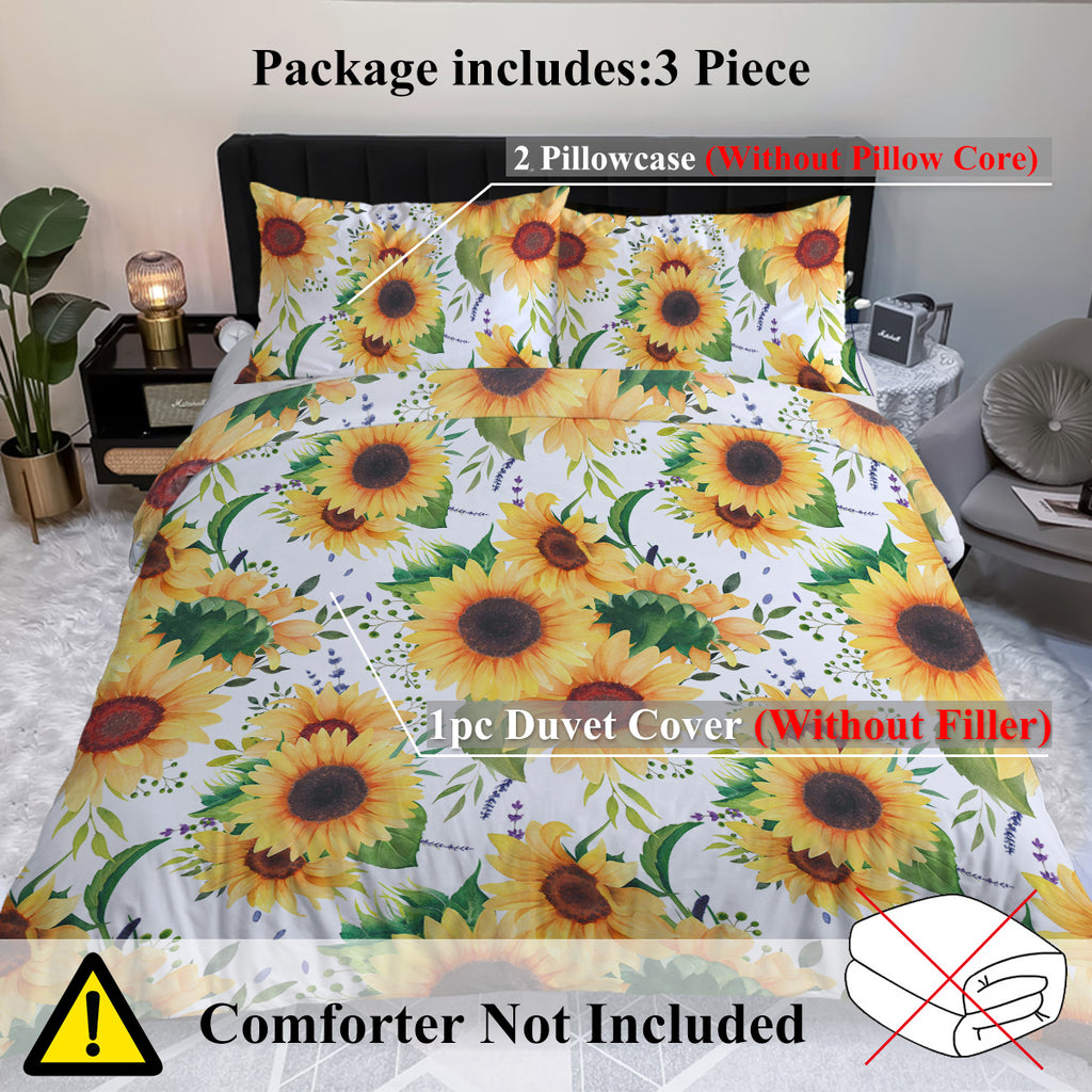 Sunflower Duvet Cover