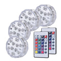 LED télécommande plongée lumière de bougie imperméable