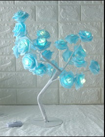 Lampe à arbre LED Rose Petit arbre lampe de modélisation lampe de table