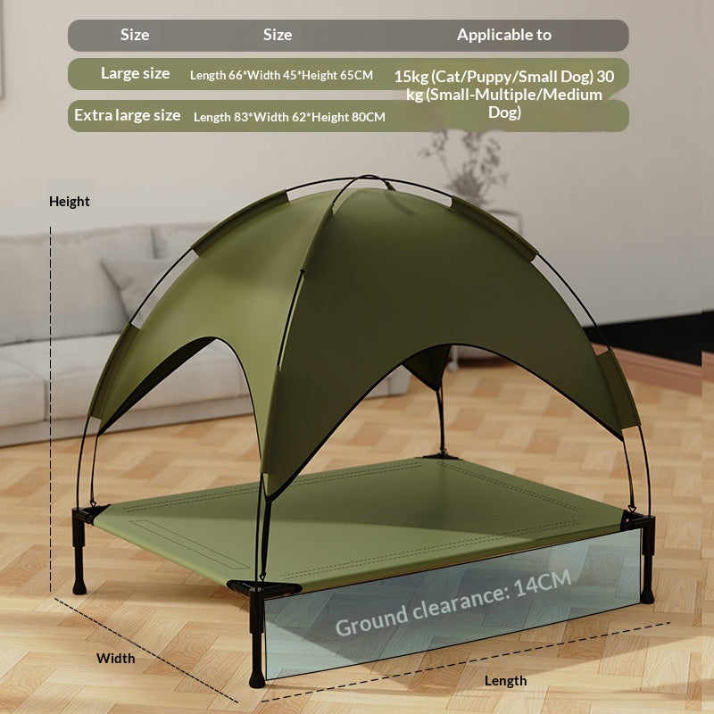 Lit de chat, Lit de camping pour animaux, Grande tente, Toute saison, Lavable, Lit chiot