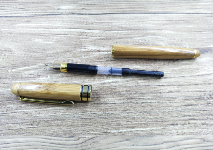 Stylo Bamboo Stylo Bamboo Stylo à bille Stylo à lettre Cadeau client Stylo dur Stylo Bamboo neutre