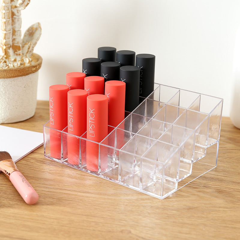 Display Stand Storage Box Women's Desktop Lipstick Organisateur