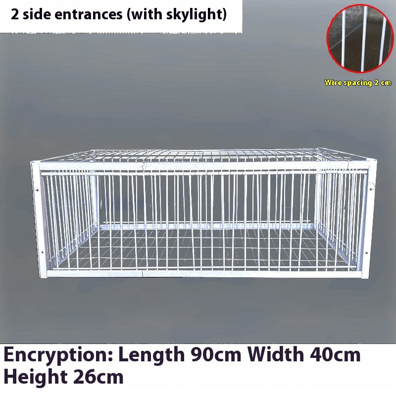 Cage de retour chiffré de porte en réseau actif Pigeon