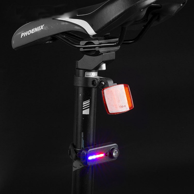 Jeu de feux de queue d'avertissement de vélo TYPE-C