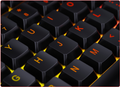 Clavier et souris en deux parties