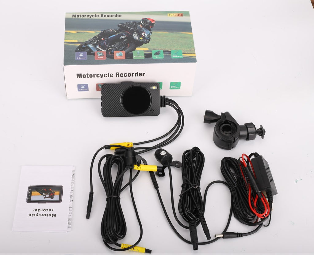 Enregistreur de conduite HD de moto