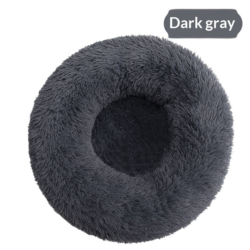 Lit de chien amovible et lavable Détachable Lit de chat en peluche