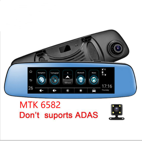 Transborder l'approvisionnement spécial pour 8 pouces grue enregistreur 4G miroir nuage 1080P HD Android rea