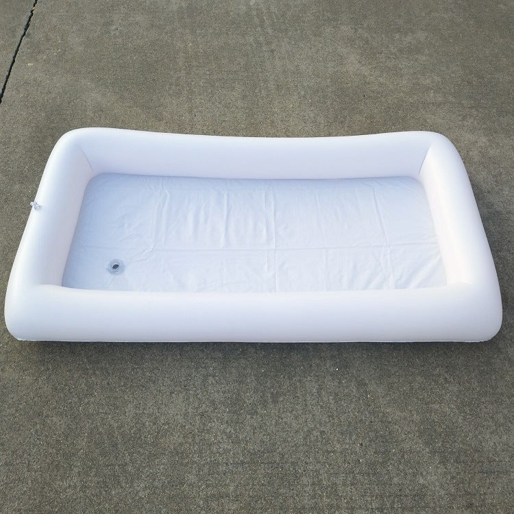 Réservoir à glace rectangulaire en PVC
