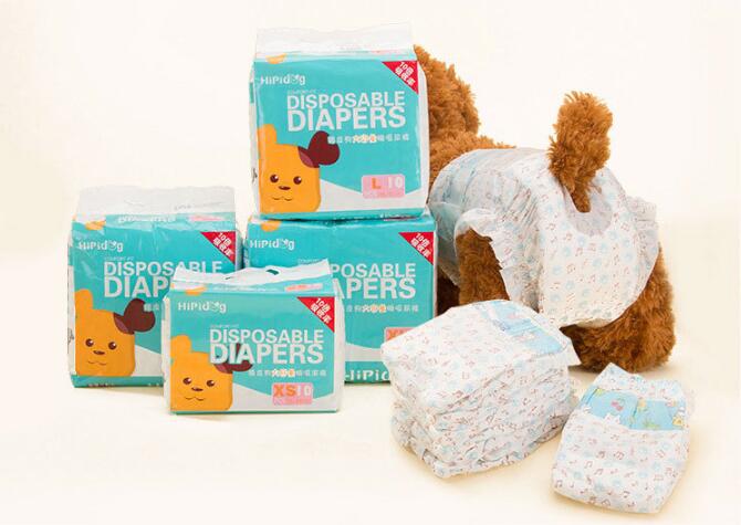10PCS par sac Couches de chien