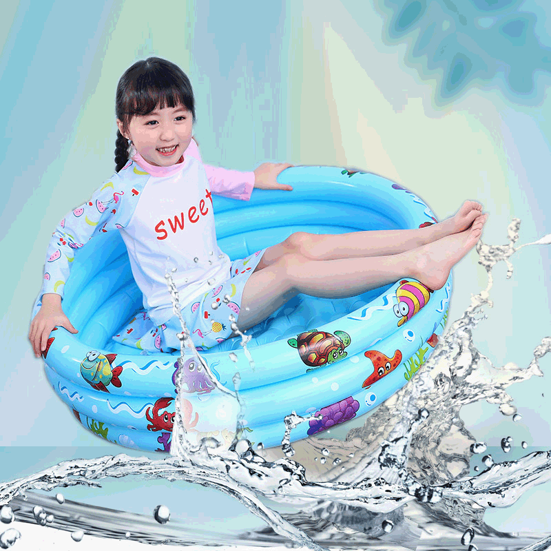 Dans l'océan - Piscine gonflable pour bébés