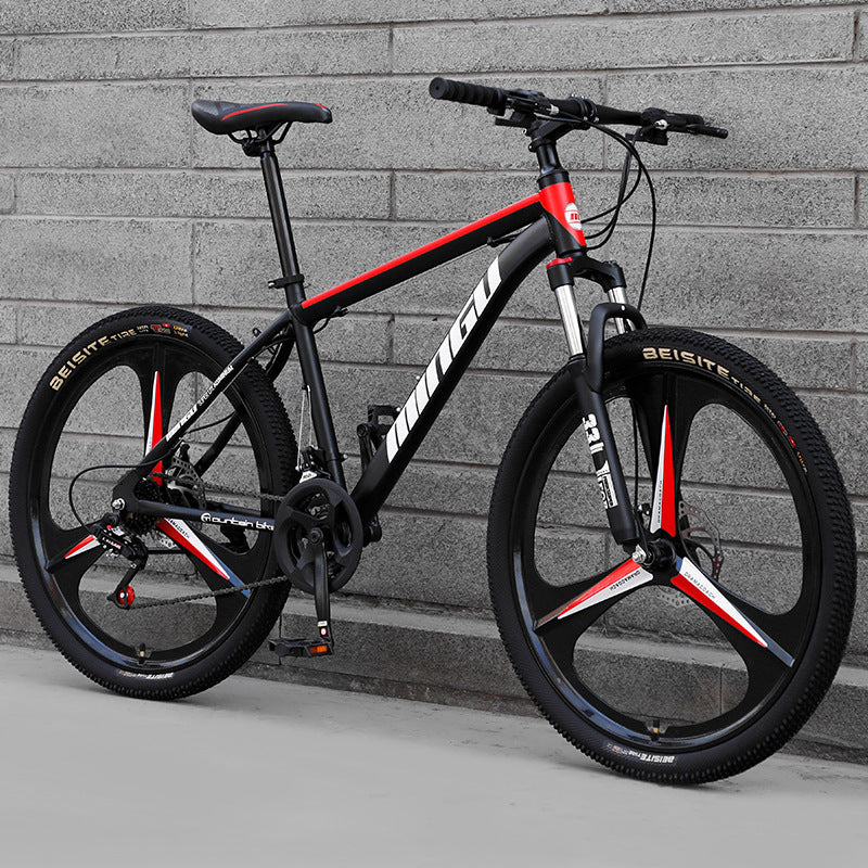 Vélo de vélo de montagne 24 26 pouces disque frein d'absorption de choc vélo hommes et les femmes Var