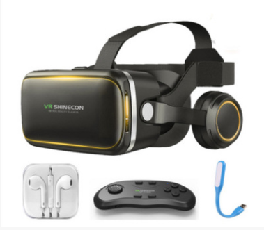 Original VR Shinecon Gafas De Realidad Virtual 120 Fov 3D Gafas Google Carton Con Auricula