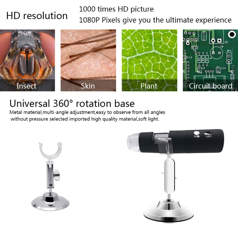 Microscope grossissant caméra téléphone