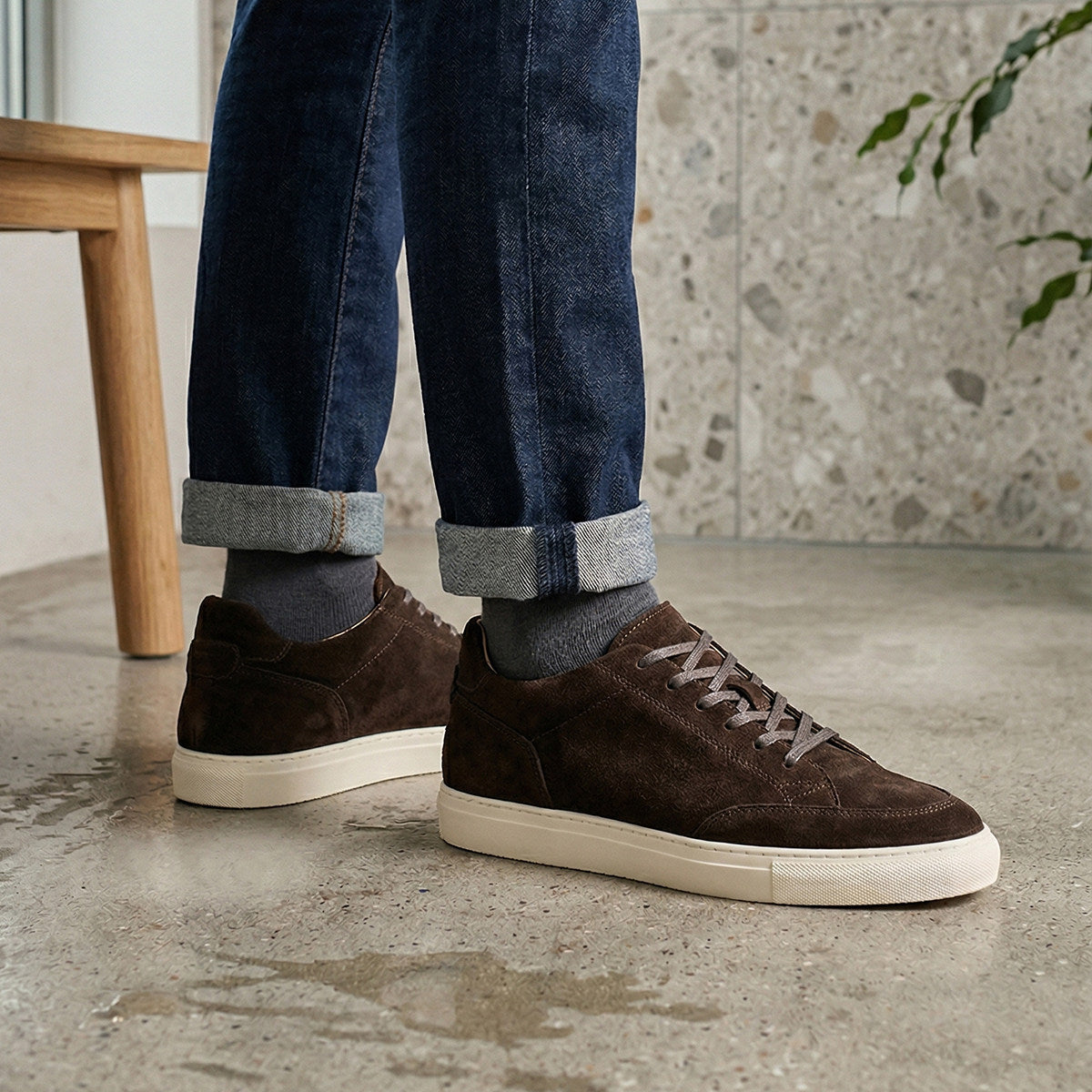 Chaussures de mode décontractées simples hommes