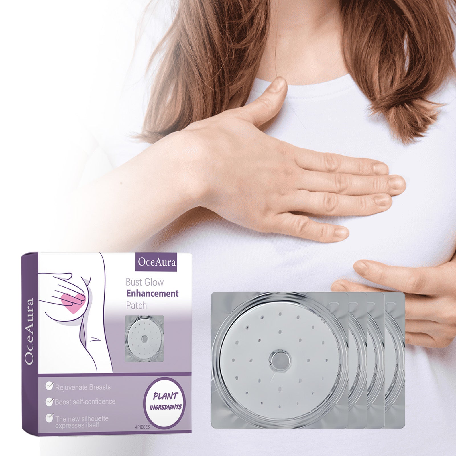 Commerce extérieur Oceaura Patches de soins mammaires