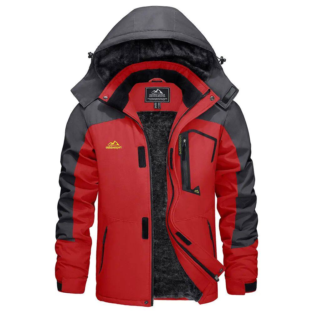 Veste de ski d'hiver pour homme imperméable