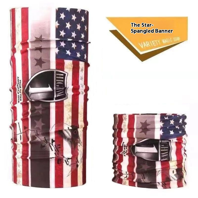 Serviette de glace pour hommes Riding Ice Silk Bandana