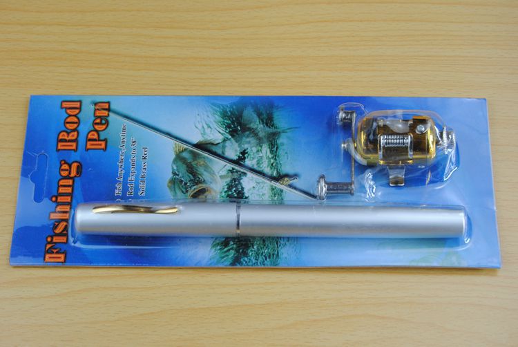Ensemble d'engins de pêche à la canne à bâton de tambour télescopique